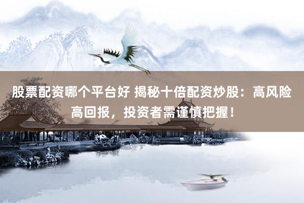 股票配资哪个平台好 揭秘十倍配资炒股：高风险高回报，投资者需谨慎把握！